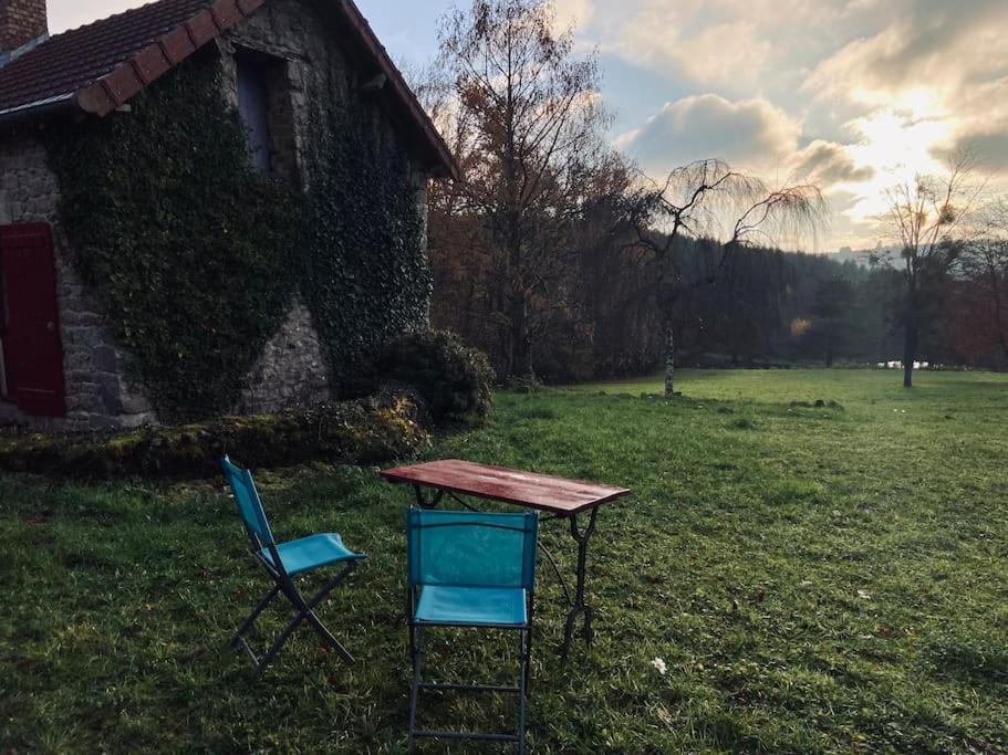 Quarré-les-Tombes Maison Du Petit Poeteヴィラ エクステリア 写真