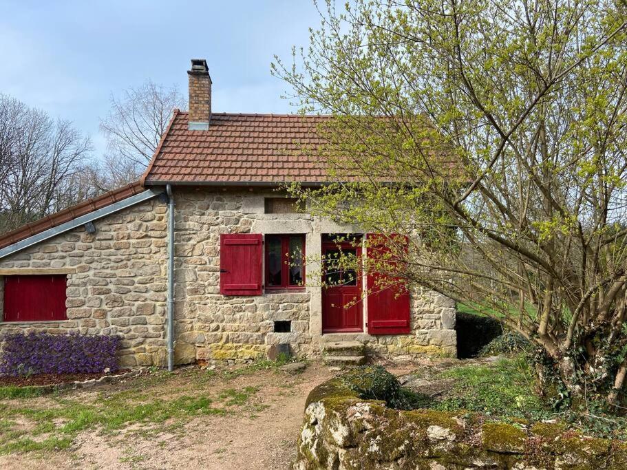 Quarré-les-Tombes Maison Du Petit Poeteヴィラ エクステリア 写真